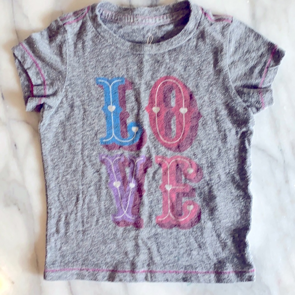Heather gray Peek T-shirt